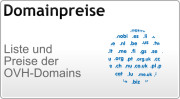 OVH Domainpreise