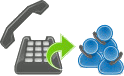 Telefon-Konferenz