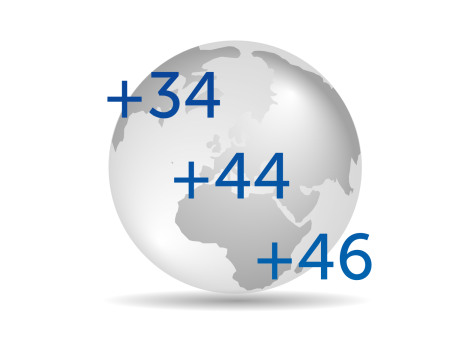 Internationale Nummern bei OVH