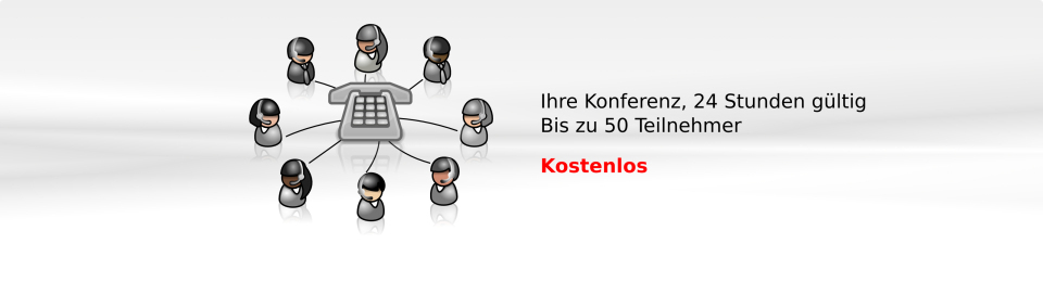 Kostenlose Telefon-Konferenz