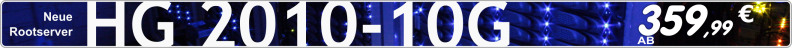 Entdecken Sie die neuen HG 2010 Server